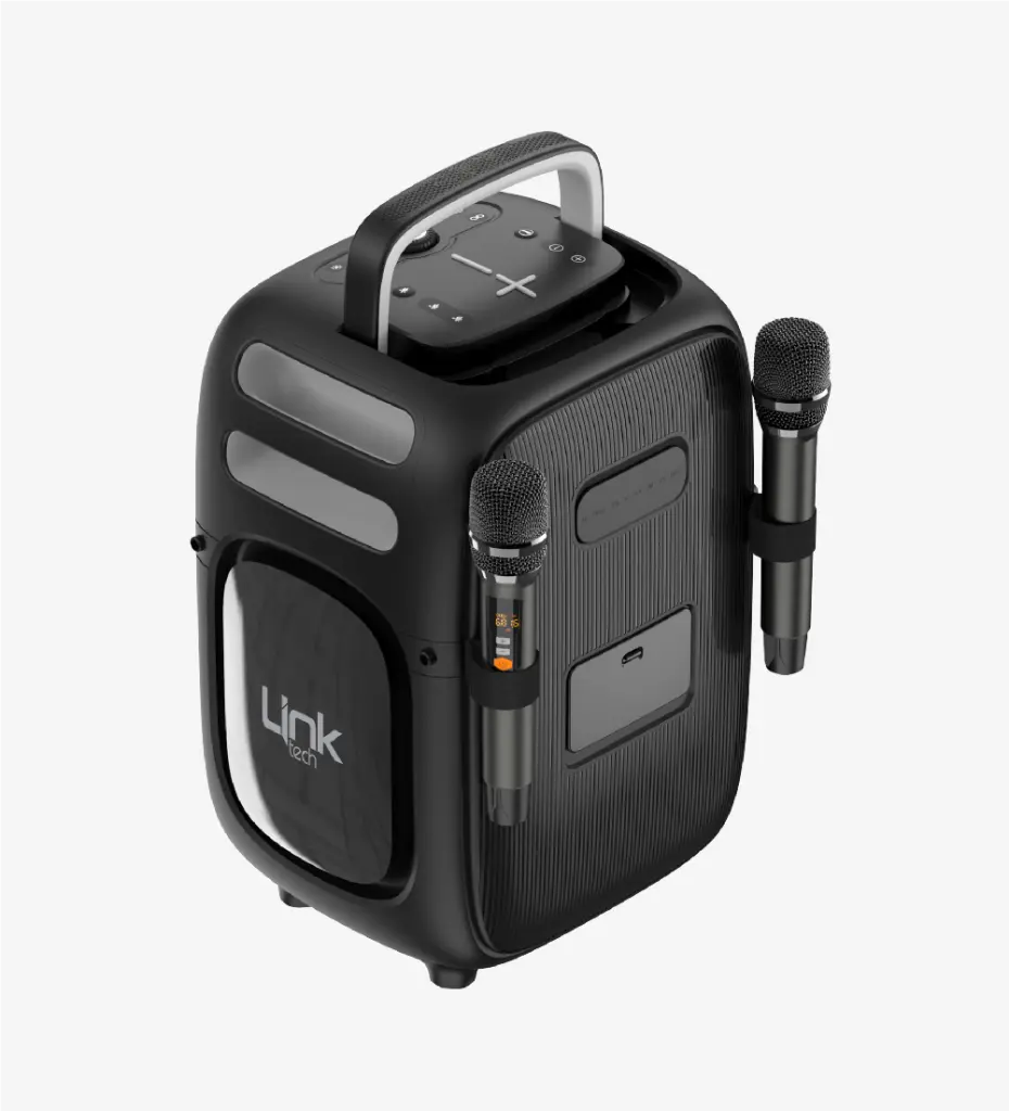 M427 Premium Çift Mikrofonlu 650W Ekstra Bas Bluetooth Hoparlör